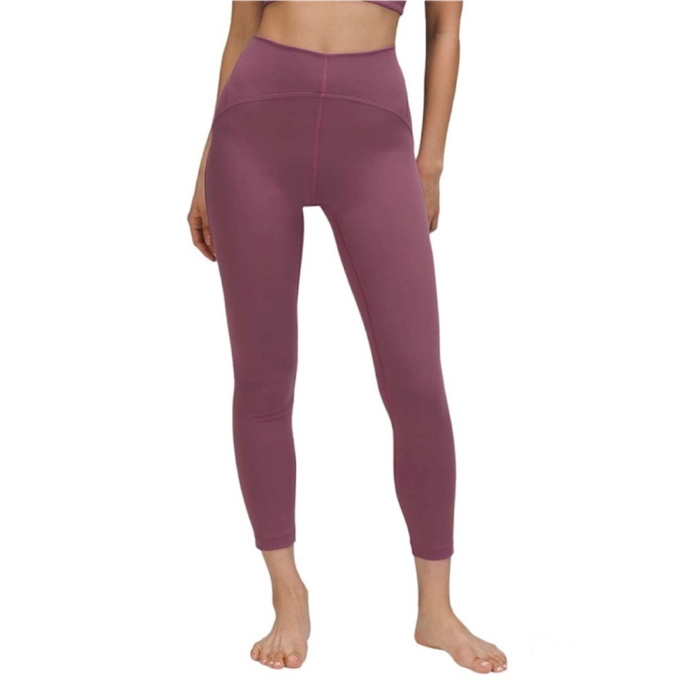 Lululemon InStill High-Rise Legging 25" Vintage Plum SmoothCover Sz 10